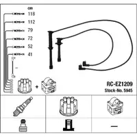 NGK 5945 RC-EZ1209 Zündkabelsatz MAZDA 323 F V (BA) 2.0 24V 144 PS 08.1994-09.1998