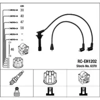 NGK 6370 RC-EH1202 Zündkabelsatz HONDA Prelude 3 (BA) 2.0i EX 16V 32722-PK2-620