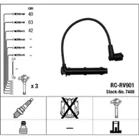 NGK 7408 RC-RV901 Zündkabelsatz Zündleitungssatz