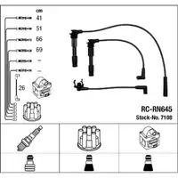 NGK 7108 RC-RN645 Zündkabelsatz Zündleitungssatz