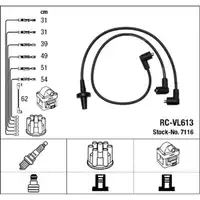 NGK 7116 RC-VL613 Zündkabelsatz Zündleitungssatz