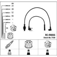 NGK 7190 RC-RN655 Zündkabelsatz Zündleitungssatz