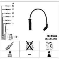 NGK 7198 RC-RN657 Zündkabelsatz Zündleitungssatz