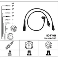 NGK 7203 RC-FT631 Zündkabelsatz Zündleitungssatz