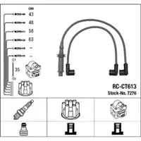 NGK 7276 RC-CT613 Zündkabelsatz Zündleitungssatz