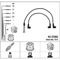 NGK 7313 RC-ST902 Zündkabelsatz Zündleitungssatz