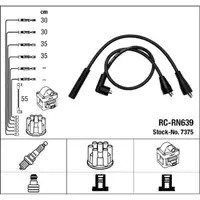 NGK 7375 RC-RN639 Zündkabelsatz Zündleitungssatz
