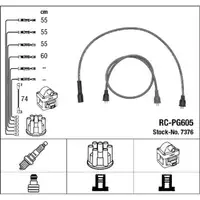 NGK 7376 RC-PG605 Zündkabelsatz Zündleitungssatz