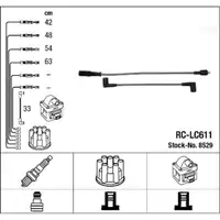 NGK 8529 RC-LC611 Zündkabelsatz Zündleitungssatz