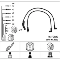 NGK 8562 RC-FD820 Zündkabelsatz Zündleitungssatz