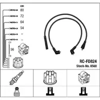 NGK 8568 RC-FD824 Zündkabelsatz Zündleitungssatz