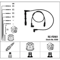 NGK 8589 RC-FD901 Zündkabelsatz Zündleitungssatz