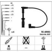 NGK 8597 RC-AR903 Zündkabelsatz Zündleitungssatz