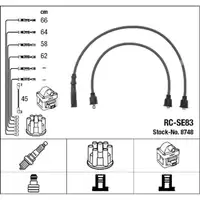 NGK 8748 RC-SE83 Zündkabelsatz Zündleitungssatz