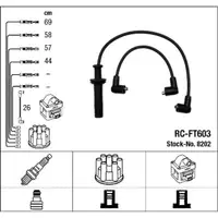 NGK 8202 RC-FT603 Zündkabelsatz Zündleitungssatz