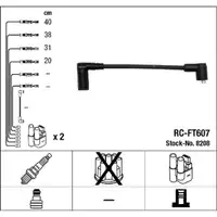 NGK 8208 RC-FT607 Zündkabelsatz Zündleitungssatz