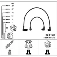 NGK 8210 RC-FT608 Zündkabelsatz Zündleitungssatz