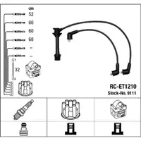 NGK 9111 RC-ET1210 Zündkabelsatz Zündleitungssatz