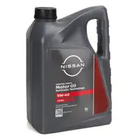 5L ORIGINAL Nissan Motoröl 5W40 + HENGST Ölfilter Micra 3 Primera P12 Qashqai 1 dCi