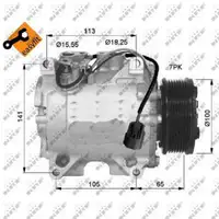 NRF 32448 EASY FIT Klimakompressor HONDA CR-V 2 (RD_) 2.0 150 PS 38810PNB006