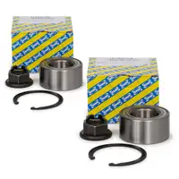 2x SNR R165.24 Radlagersatz Radlager VOLVO S40 I (644) V40 Kombi (645) vorne