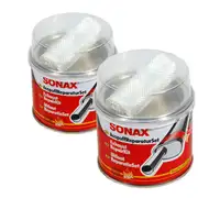 2x 200g SONAX Auspuffreparaturset Auspuff-Reparatur-Set 553141