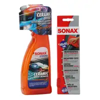 SONAX XTREME Ceramic Quick Detailer Lackversiegelung 750ml + Microfasertuch