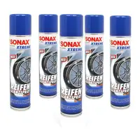 SONAX 235300 Xtreme ReifenGlanzSpray Wet Look Sprayflasche Reifenspray 5x 400ml