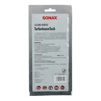 SONAX 413000 Turbo InnenTuch CLEAN&DRIVE Microfaser-Tuch 40x50cm