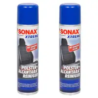 2x 400ml SONAX Xtreme Polster- & AlcantaraReiniger Geruchskiller Reiniger 206300