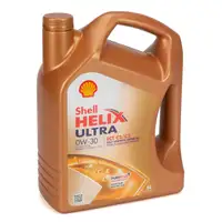 10L 10 Liter SHELL HELIX ULTRA ECT C2/C3 0W30 Motoröl Öl VW 504/507.00 MB 229.52