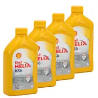 4L 4 Liter SHELL Motoröl Öl HELIX HX6 10W-40 10W40 MB 229.3 VW 501.01/505.00