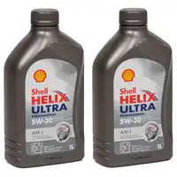 2L 2 Liter SHELL Motoröl Öl HELIX ULTRA Professional AM-L 5W30 für BMW LL-04