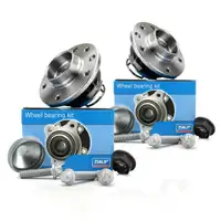 2x SKF VKBA3651 Radnabe Radlager 5-Loch OPEL Astra H Zafira B vorne 1603254