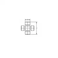 GKN U167 Kreuzgelenk BMW 3er E30 5er E34 E39 X3 E83 NISSAN Qashqai 1 X-Trail T31