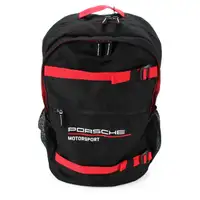 ORIGINAL Porsche Motorsport Fanwear Rucksack Schwarz Rot 28 Liter WAP0350030LFMS