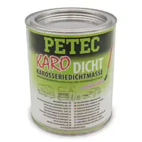 2x 1L 1 Liter PETEC 94130 KaroDicht Karosseriedichtmasse Klebedichtmasse streichbar grau