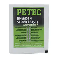 3x 5g PETEC 94405 Bremsen Servicepaste Fett anti-quietsch Montagepaste