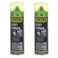 2x 500ml PETEC 70250 Fettspray Sprühfett Schmierfett weiß