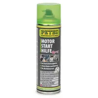 PETEC Motorstarthilfespray Starthilfespray Starthilfe Kaltstarthilfe 3x 500ml