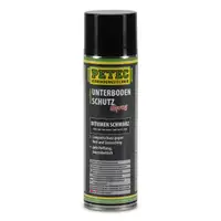 PETEC 73150 Unterbodenschutz Korrosionsschutz BITUMEN SCHWARZ Spray 6x 500ml