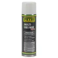 PETEC 73450 MULTI UBS WAX Spray Unterbodenschutz Korrosionsschutz 3x 500ml