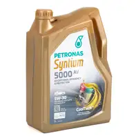 6L 6 Liter PETRONAS Syntium 5000 AV 5W-30 Motoröl Öl MB 229.51/52 VW 504/507.00 BMW LL-04