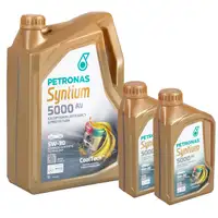 7L 7 Liter PETRONAS Syntium 5000 AV 5W-30 Motoröl Öl MB 229.51/52 VW 504/507.00 BMW LL-04