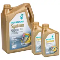 7L 7 Liter PETRONAS Syntium 5000 DM 5W-30 Motoröl Öl BMW LL-04 MB 229.51/52 VW 505.00/01