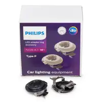 PHILIPS Adapterringe Lampenfassung H7 LED Typ P BMW F20/21 MERCEDES W176 OPEL ASTRA J