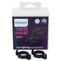 PHILIPS 11183X2 Adapterringe Lampenfassung H7 LED Typ N PX26d CITROEN C3 3 PEUGEOT 3008