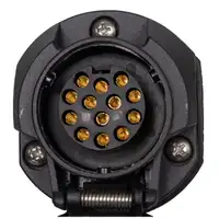 PROPLUS Adapter Anhängerstecker Steckdose 24V 15-polig auf 12V 13-polig Nur für LED