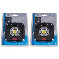 2x PROPLUS 440060 Arbeitsscheinwerfer mit High-beam 5W COB-LED 400 Lumen