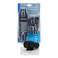 PROPLUS Steckertester-Set Beleuchtungstester + PROPLUS Anhängerstecker 13-polig